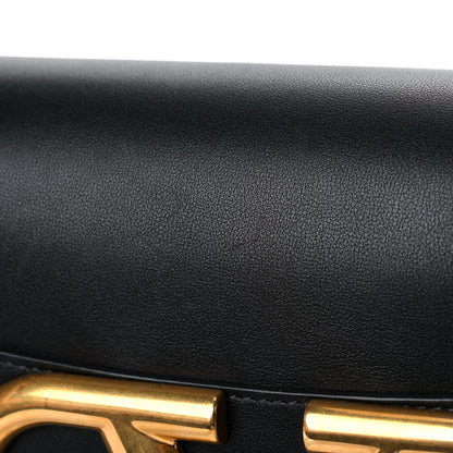 Valentino Garavani Smooth Calfskin Supervee Shoulder Bag Black 17 of 17