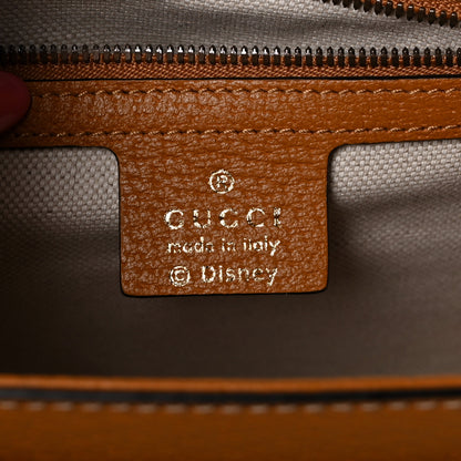 Gucci X DISNEY Mini Vintage GG Supreme Monogram Mickey Mouse Small Flap Messenger Bag Beige Vintage Sun Oil 5 of 10