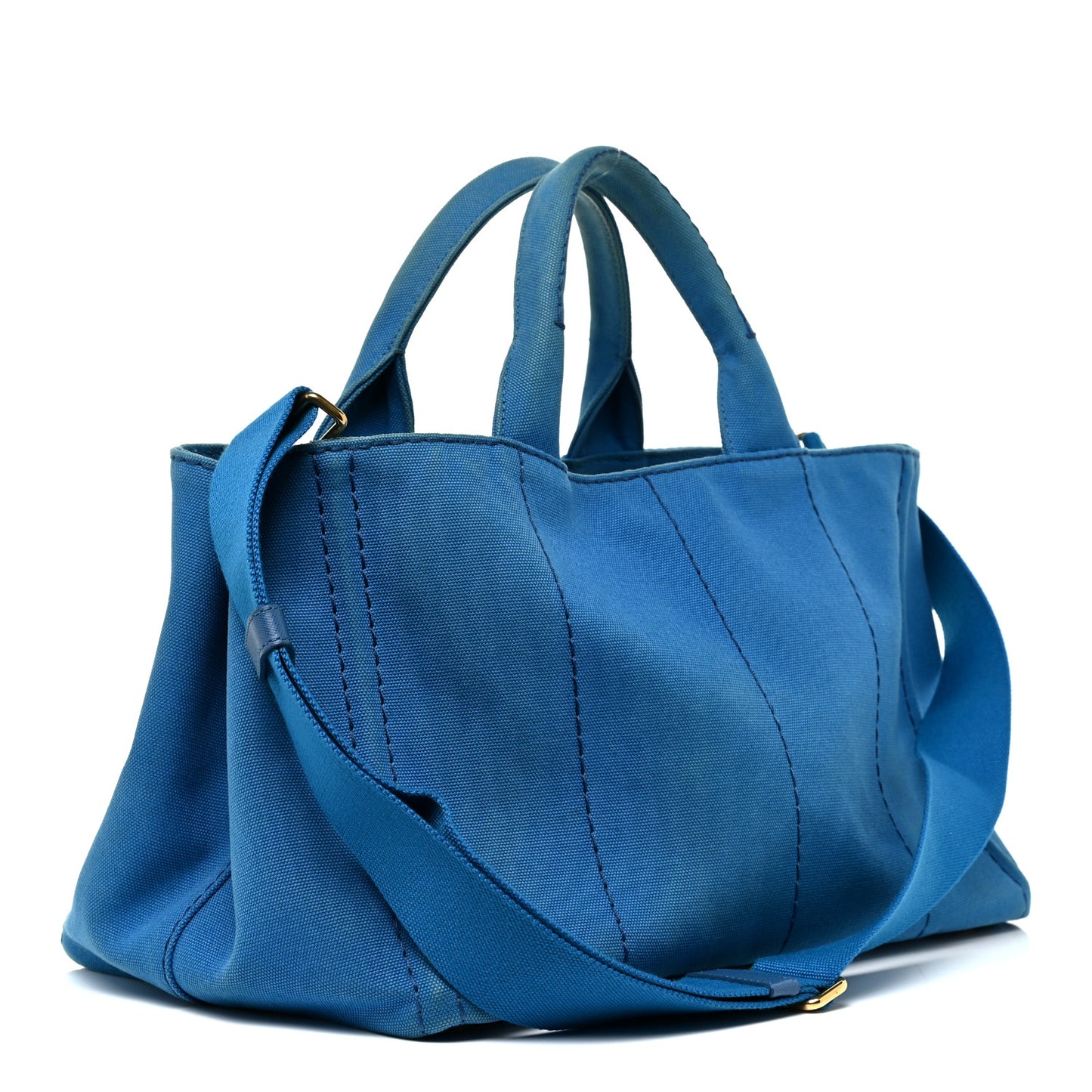 Canapa Logo Tote Azzurro