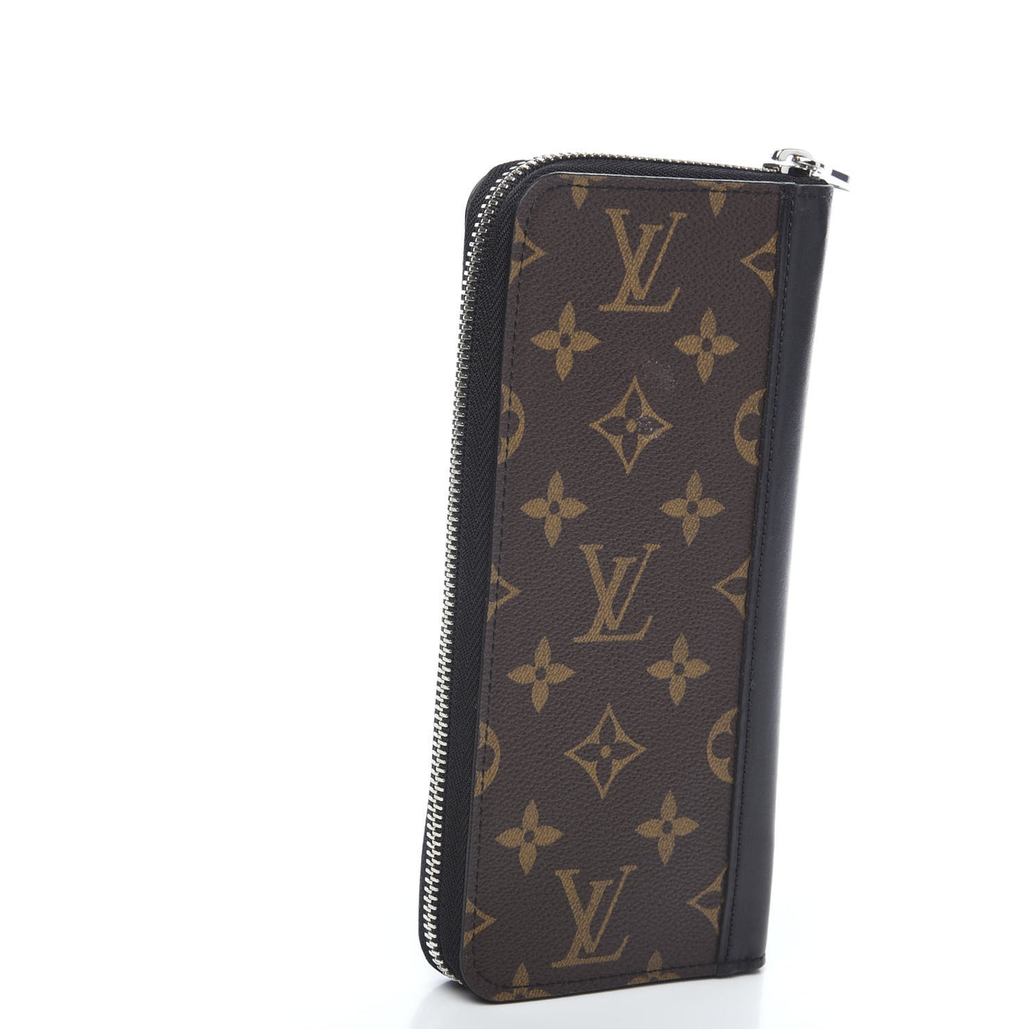 Monogram Macassar Vertical Zippy Wallet