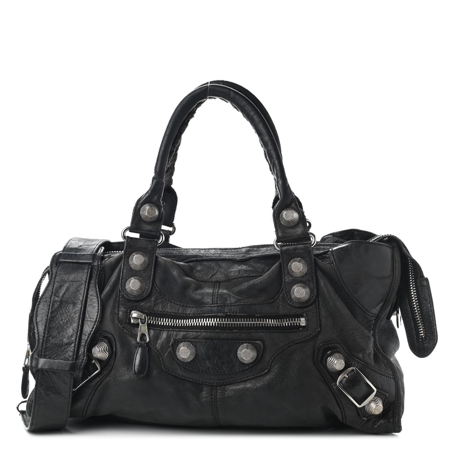 Balenciaga Agneau Giant 21 Silver Hardware Part Time Black 1 of 11