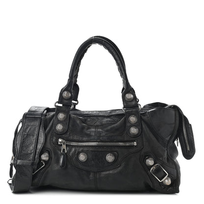 Balenciaga Agneau Giant 21 Silver Hardware Part Time Black 1 of 11