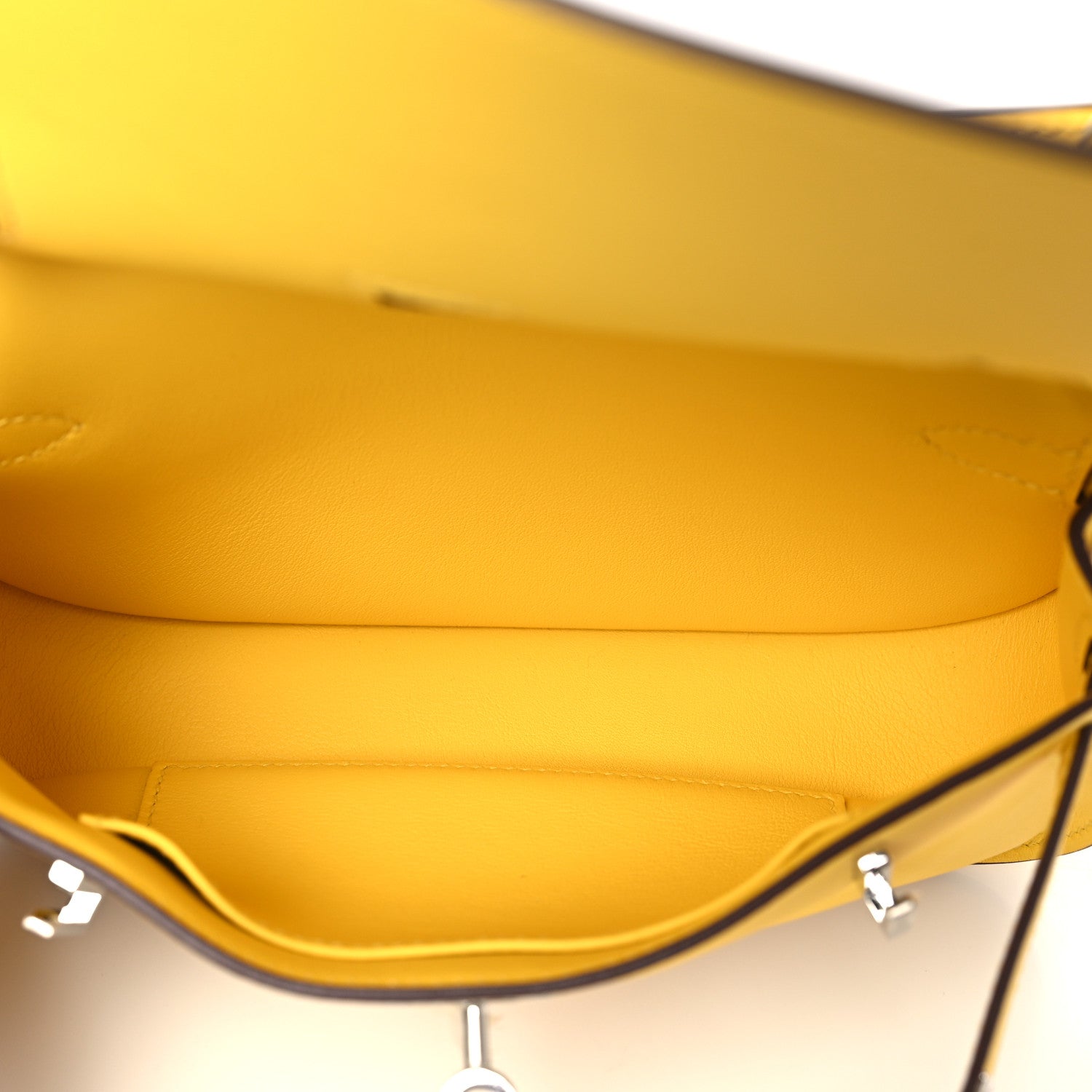 Hermes Swift Mini Jypsiere Jaune De Naples 5 of 10