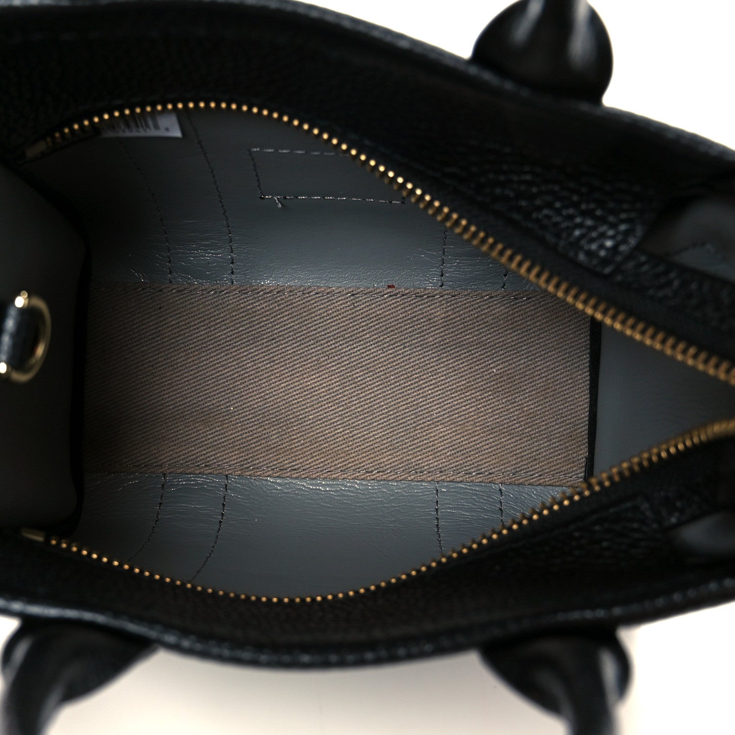 Marc Jacobs Grained Calfskin Micro The Tote Bag Black 5 of 12