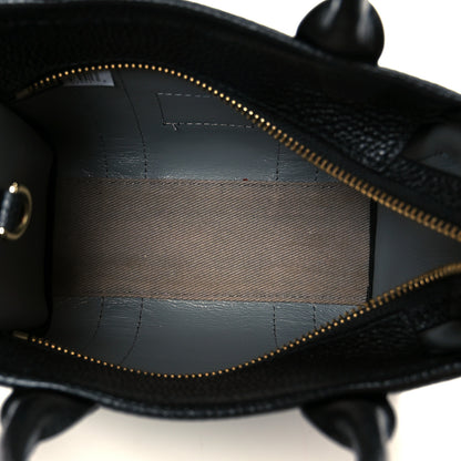 Marc Jacobs Grained Calfskin Micro The Tote Bag Black 5 of 12