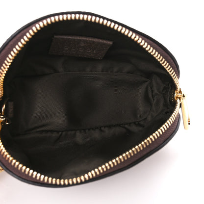 Gucci GG Supreme Monogram Web Ophidia Dome Key Pouch Beige New Acero 5 of 11