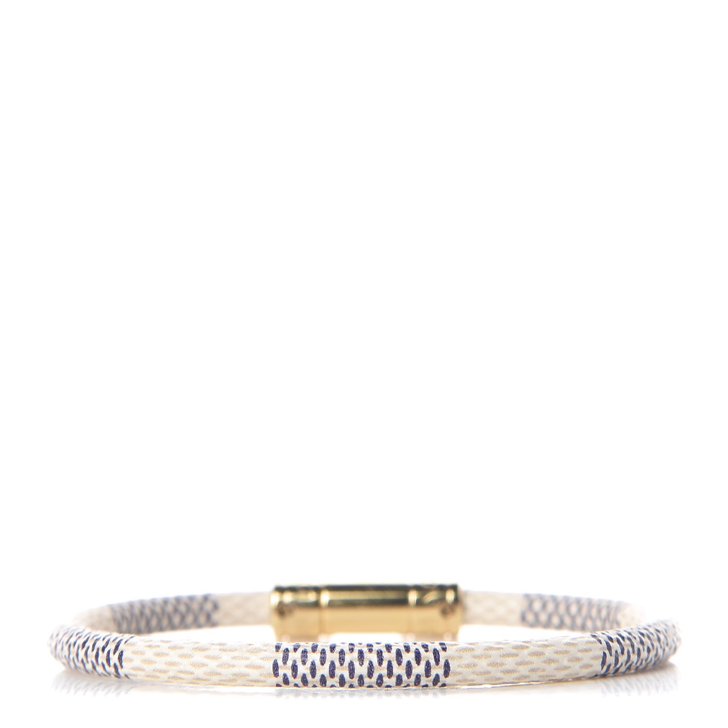 Louis Vuitton Damier Azur Keep It Bracelet 19 3 of 4