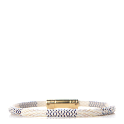 Louis Vuitton Damier Azur Keep It Bracelet 19 3 of 4