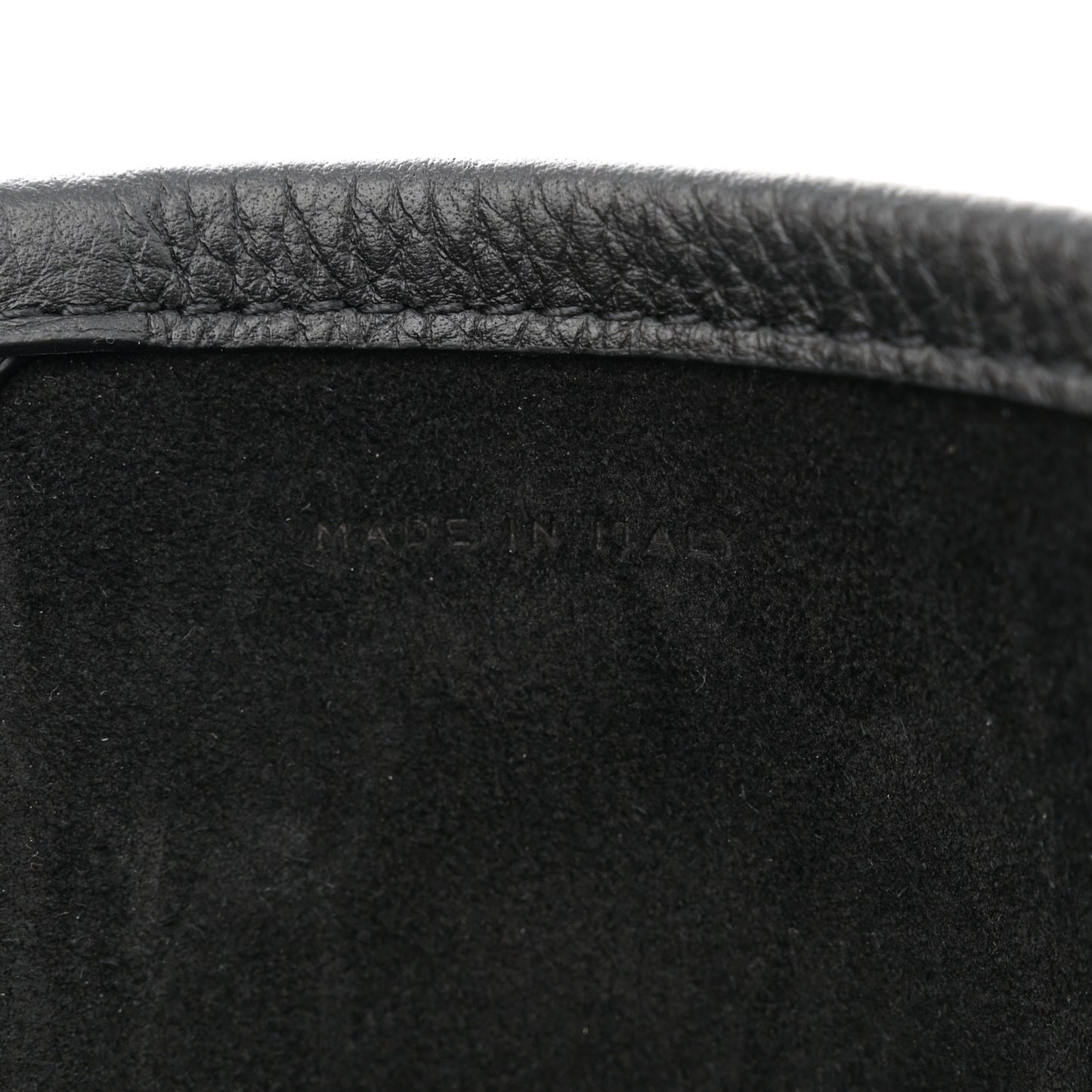 Grained Calfskin Park Tote Three Black