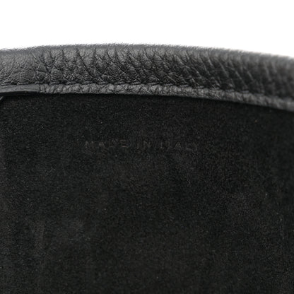 The Row Grained Calfskin Park Tote Three Black 8 of 13