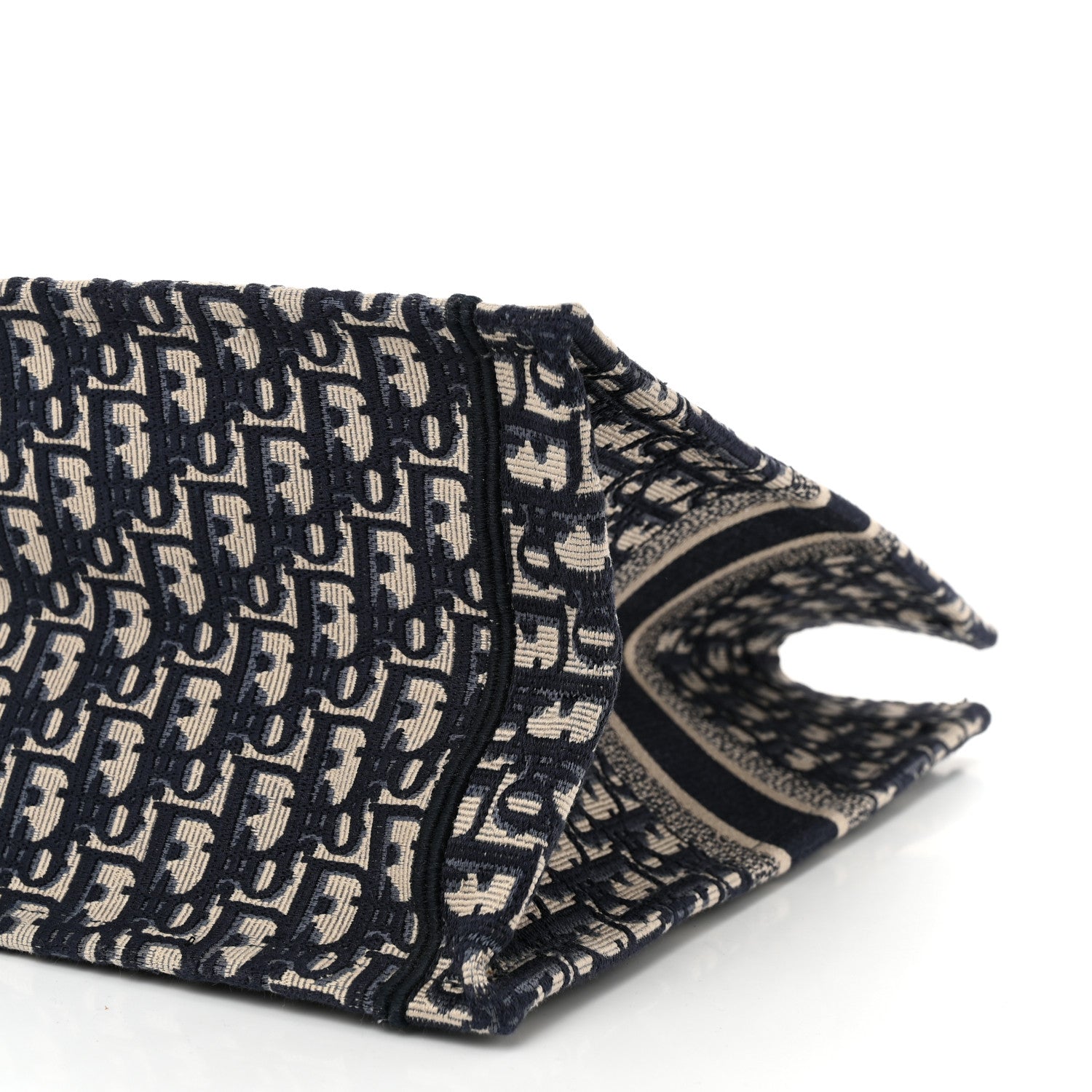 Christian Dior Oblique Large Book Tote Blue Multicolor 10 of 11