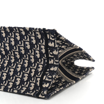 Christian Dior Oblique Large Book Tote Blue Multicolor 10 of 11
