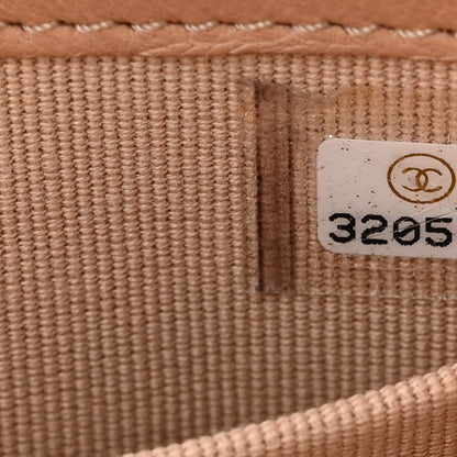 Chanel Lambskin Quilted Mini Trendy CC Clutch With Chain Beige 7 of 10