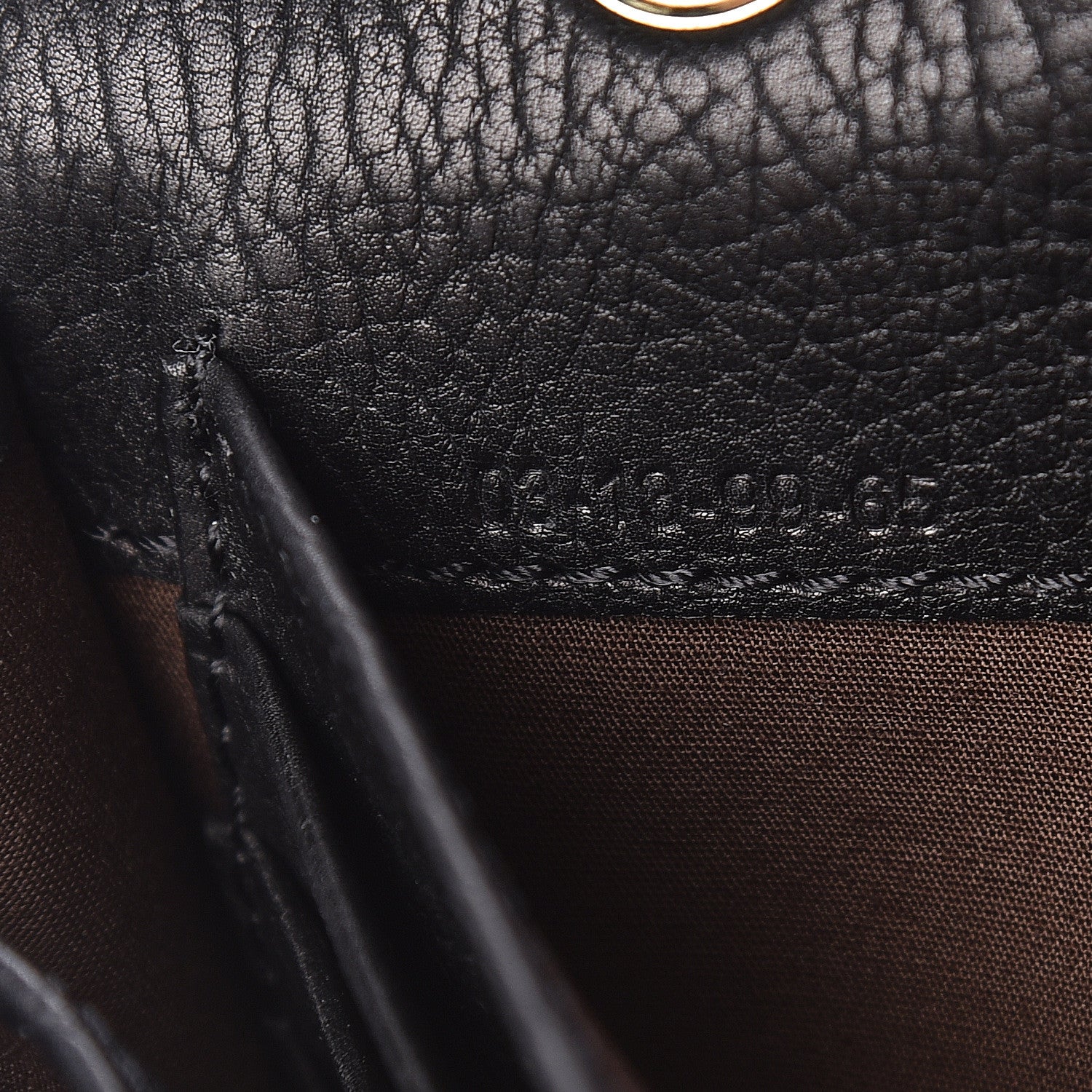 Chloe Calfskin Aurore Wallet on Chain Black 7 of 10