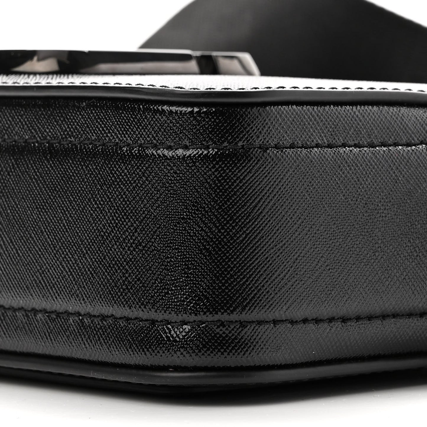 Saffiano Snapshot Camera Bag Black