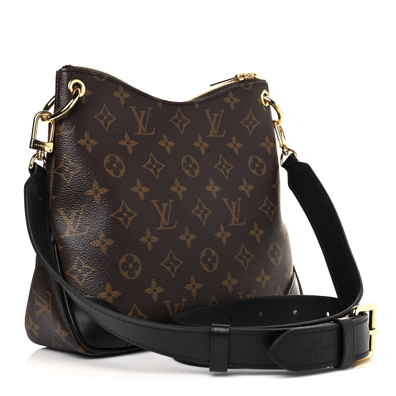 Louis Vuitton Monogram Odeon PM Black 3 of 10