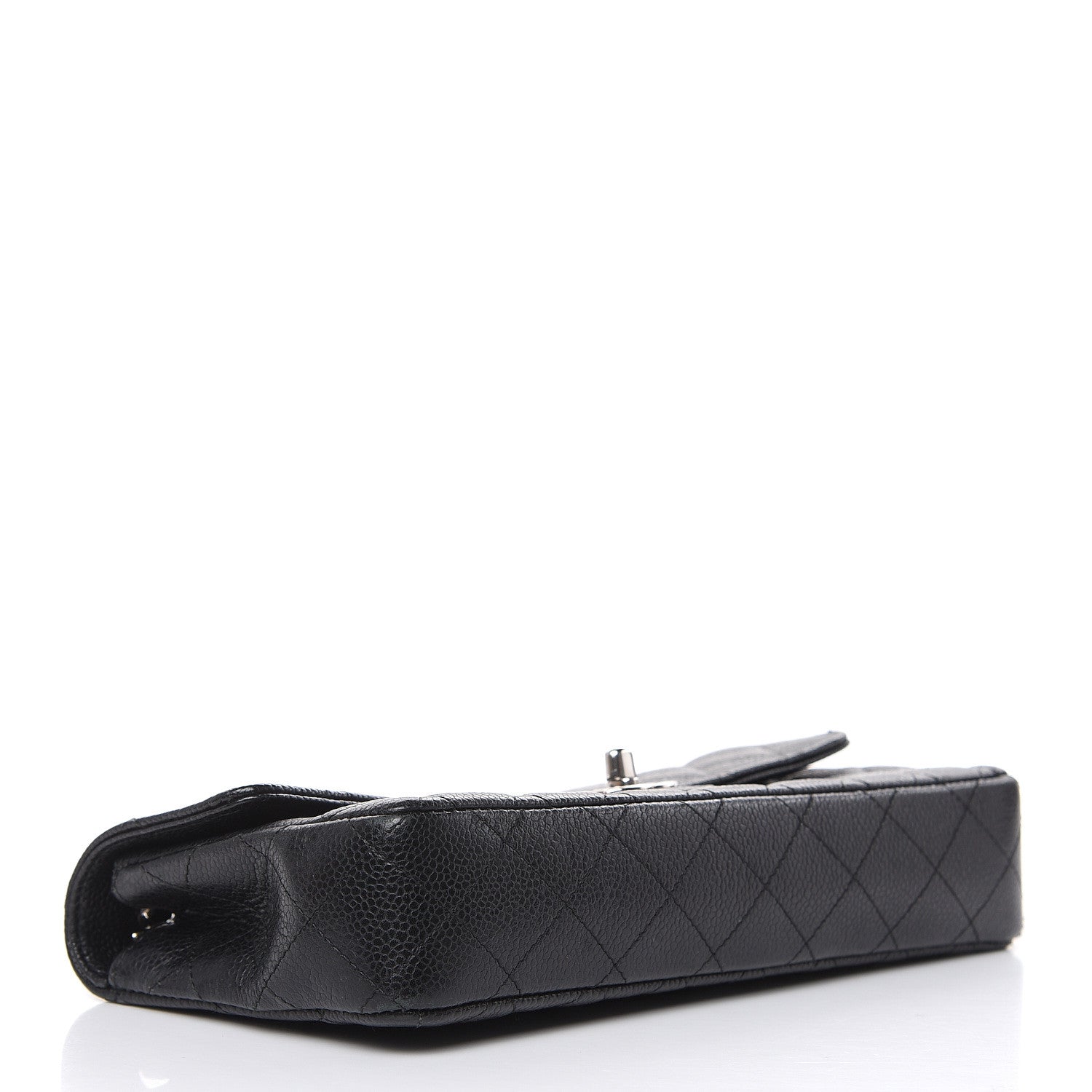 Chanel Caviar Quilted East West Flap Black 3 of 16