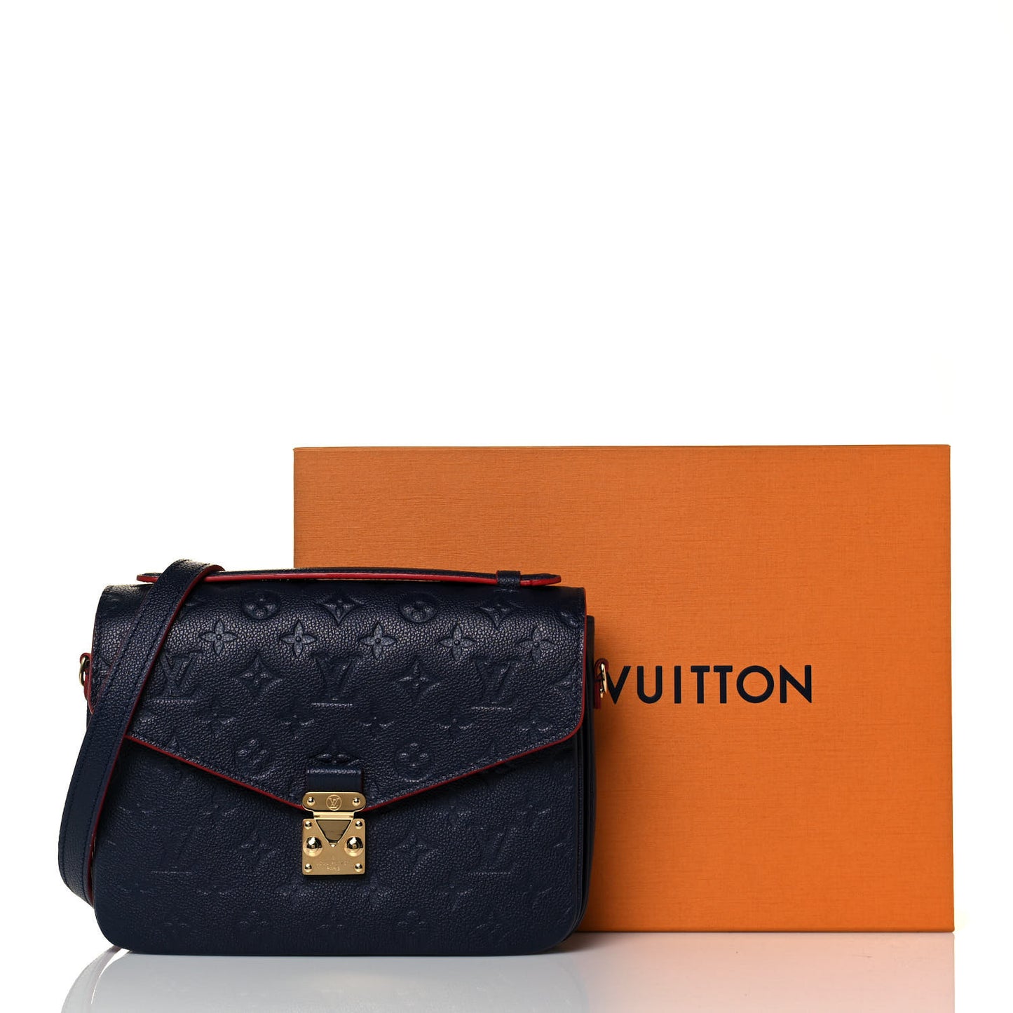 Empreinte Pochette Metis Marine Rouge