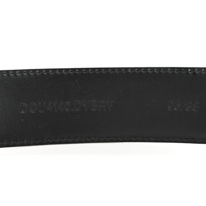 Versace Calfskin Embossed Medusa Belt 95 38 95 38 Black 4 of 7