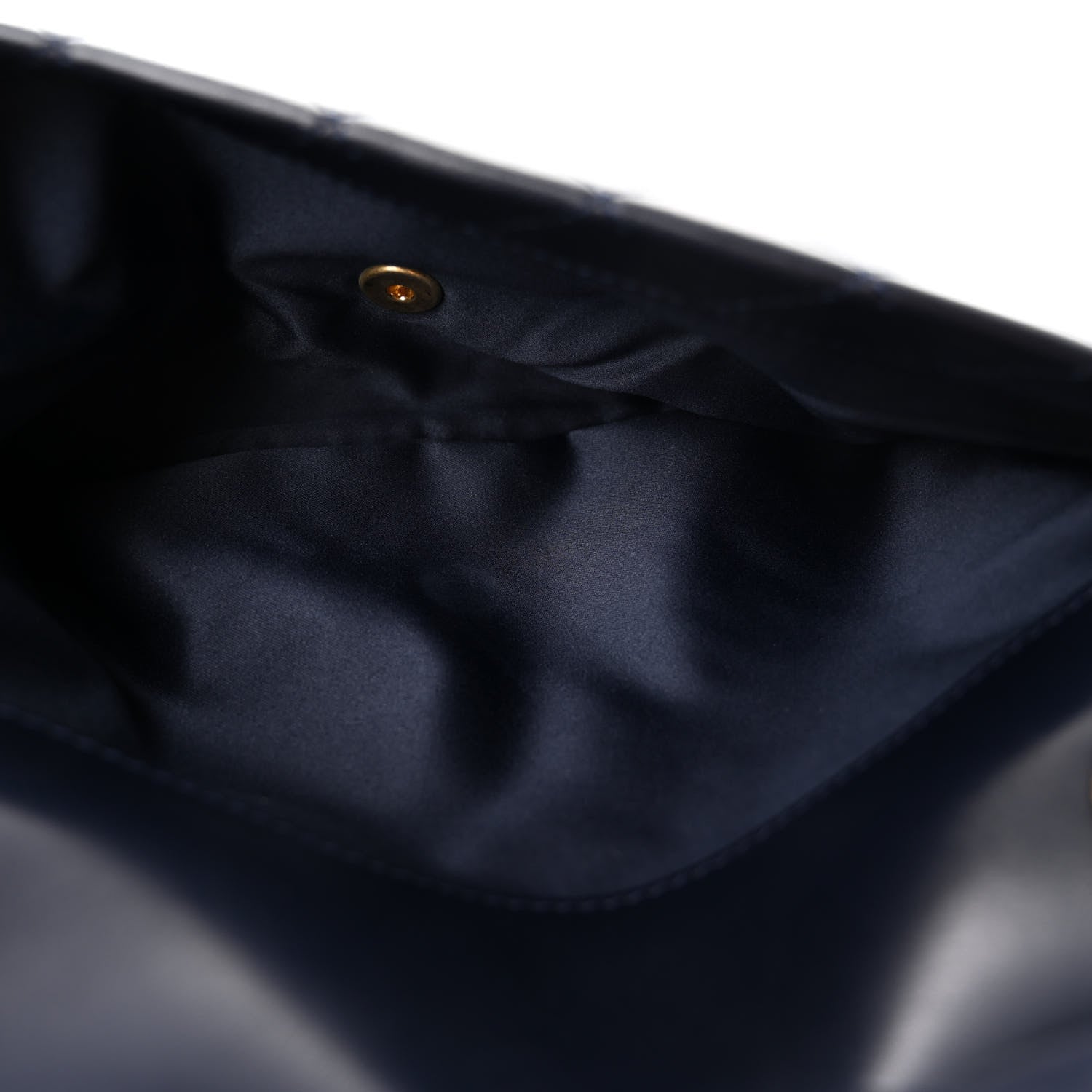Chanel Lambskin Quilted Travel Flap Tote Navy 5 of 12