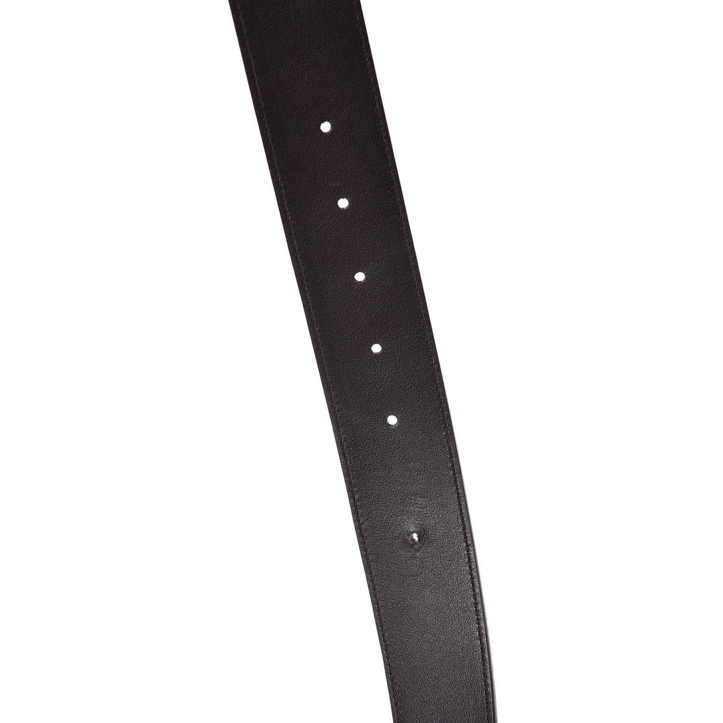 Moon Calfskin Double G 40mm Belt 105 42 Dark Cocoa