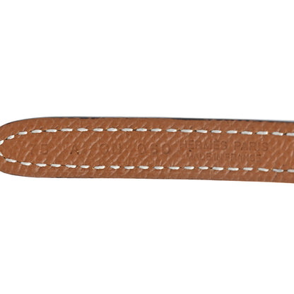 Hermes Swift Epsom 13mm Focus Belt 75 Black Gold 3 of 6