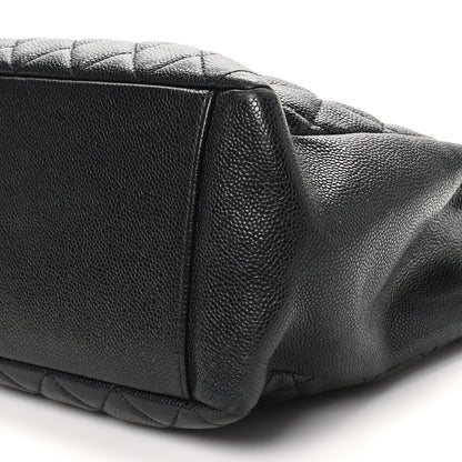 Chanel Caviar Quilted Grand Shopping Tote GST Black 10 of 10