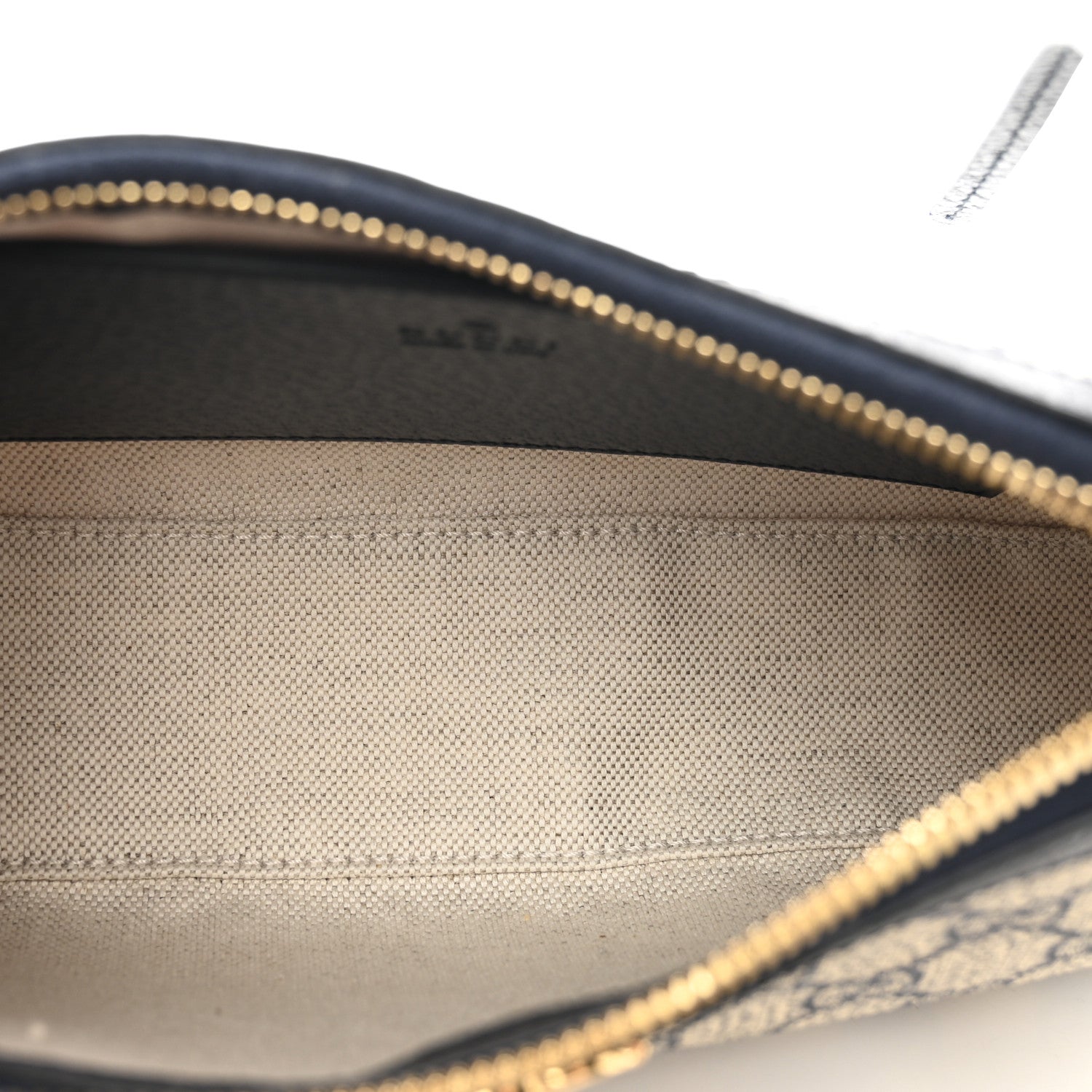 Gucci GG Supreme Monogram Textured Dollar Calfskin Web Small Ophidia GG Handbag Beige Blue 6 of 10