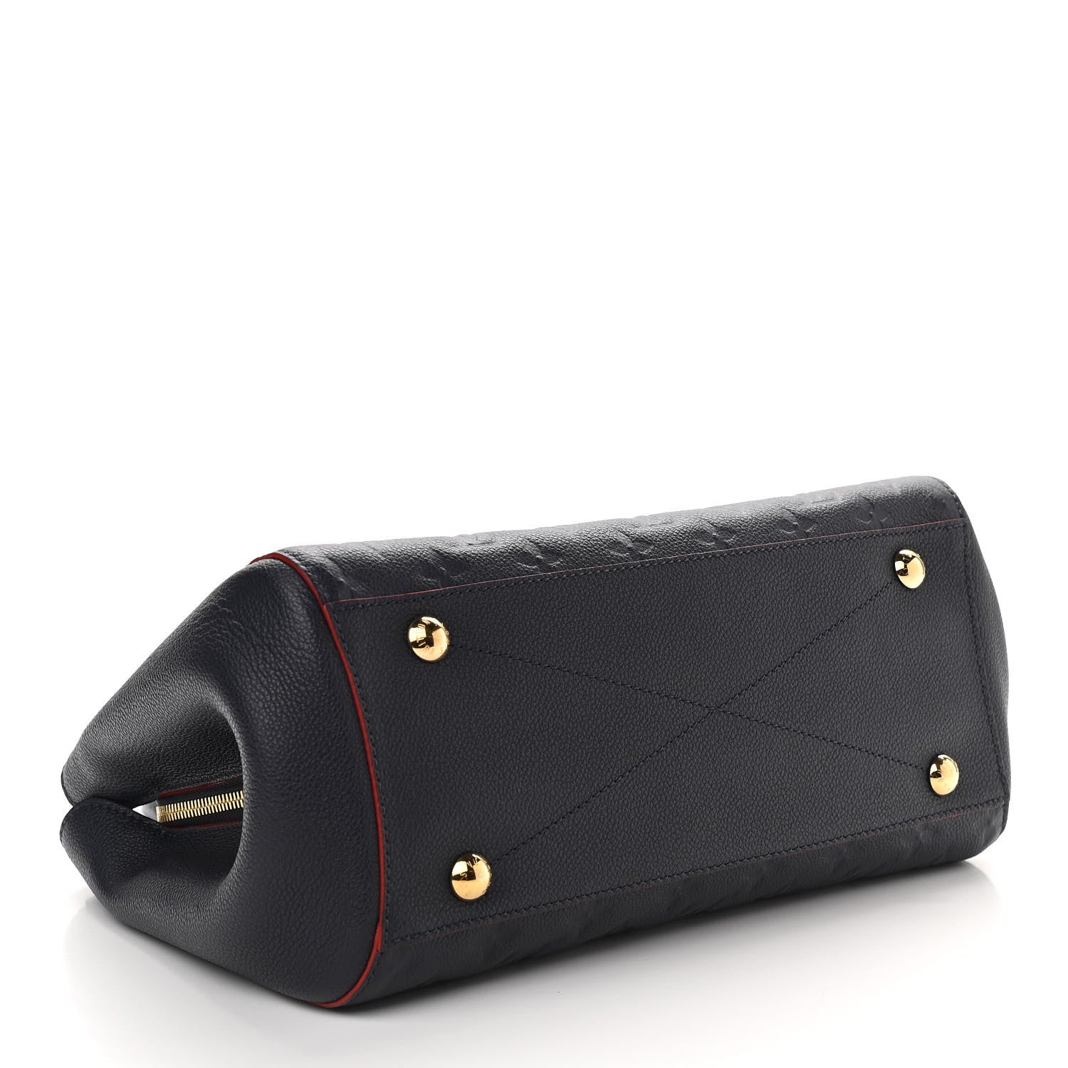 Louis Vuitton Empreinte Montaigne MM Marine Rouge 4 of 12