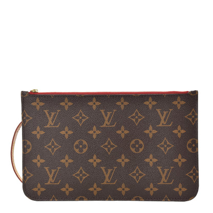 Louis Vuitton Monogram Neverfull MM GM Pochette Cherry 1 of 9