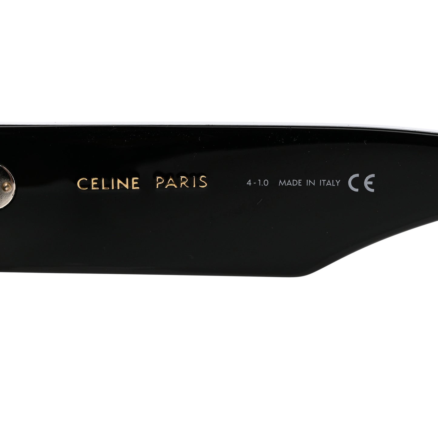 Acetate Chunky Rectangle Sunglasses CL 40092I Black