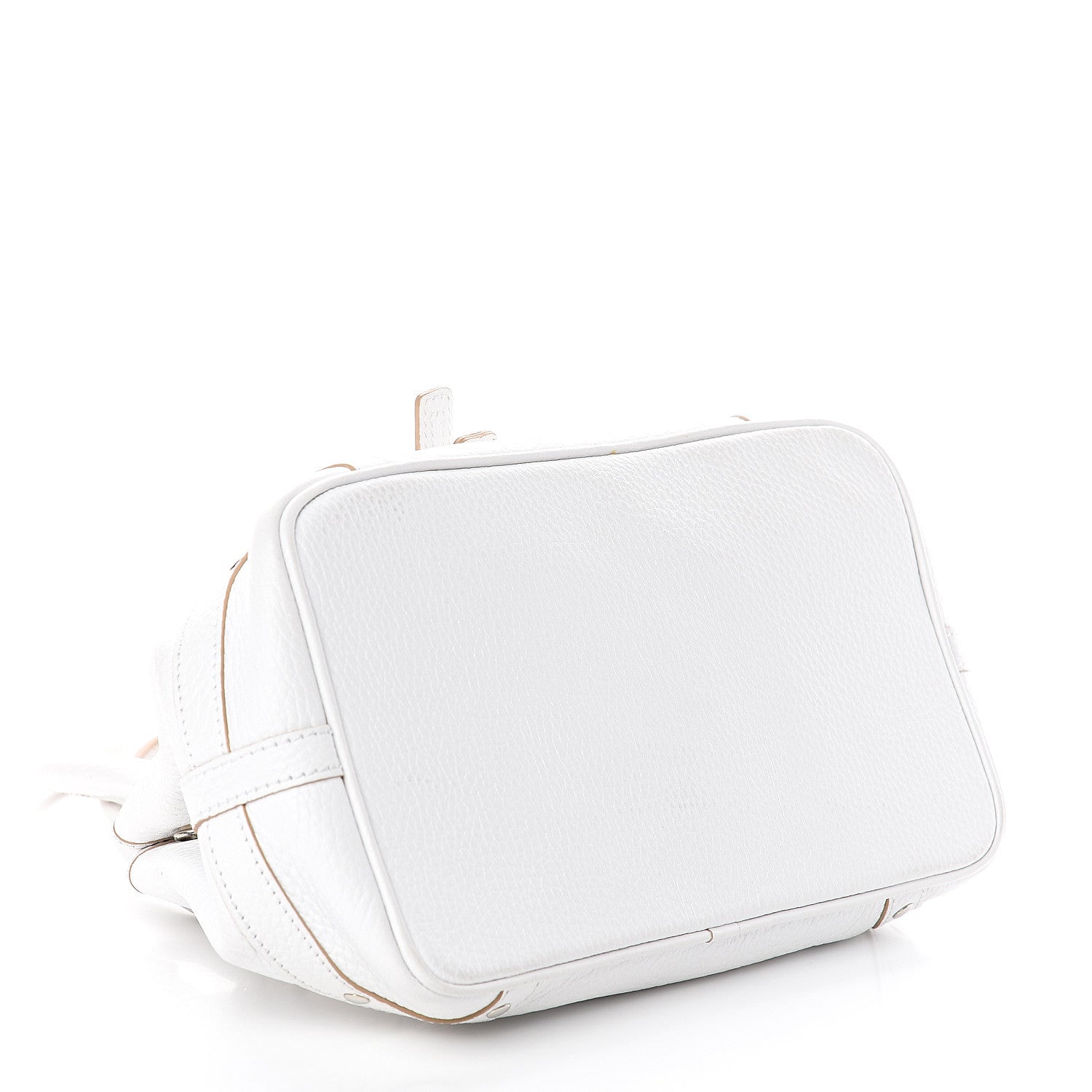 Burberry Grainy Calfskin Top Handle Bag White 3 of 8