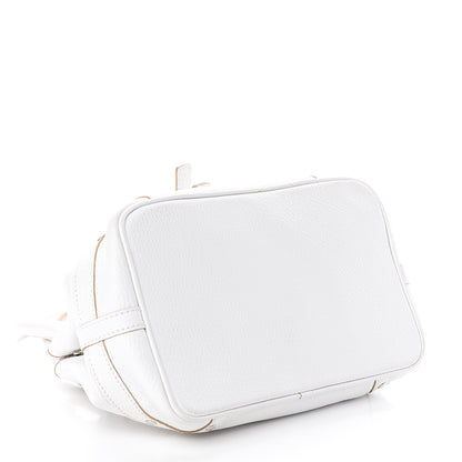 Burberry Grainy Calfskin Top Handle Bag White 3 of 8