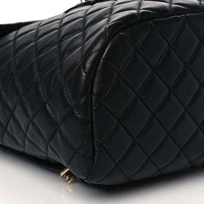Chanel Lambskin Quilted Small Urban Spirit Backpack Black 23 of 28
