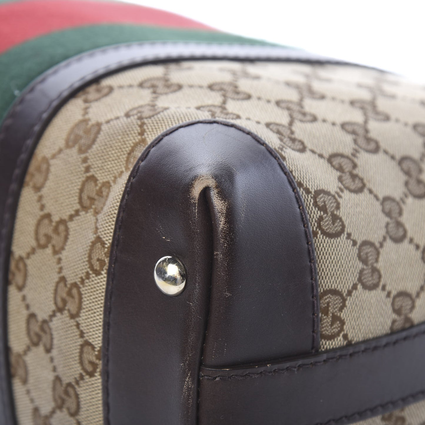 Monogram Vintage Web Medium Hobo Dark Brown