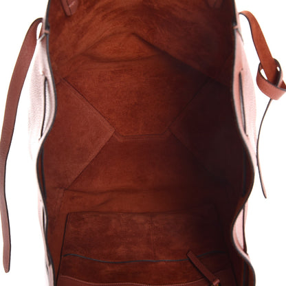 Celine Soft Grained Calfskin Medium Belt Cabas Phantom Terracotta 5 of 7