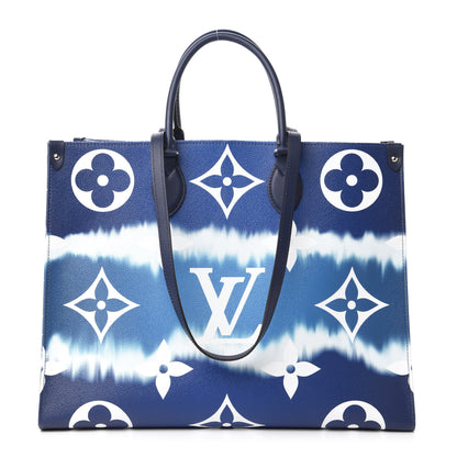 Louis Vuitton Monogram Escale Onthego GM Blue 1 of 10