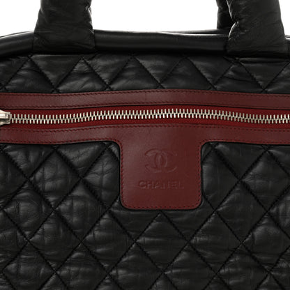 Chanel Lambskin Coco Cocoon Bowler Black 8 of 11