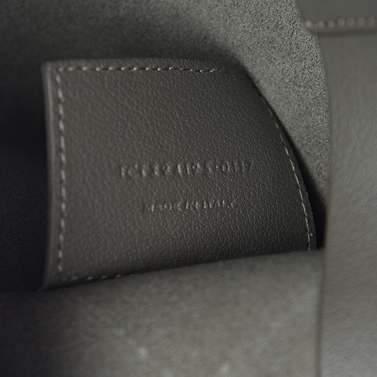 Saint Laurent Calfskin Large Shopping Tote Kaki Militaire 8 of 17