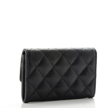Chanel Caviar Quilted Card Holder Black 3 of 8