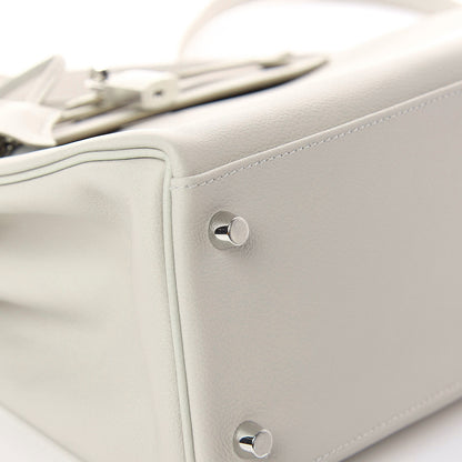 Hermes Evercolor Kelly Retourne 28 Gris Perle 12 of 39