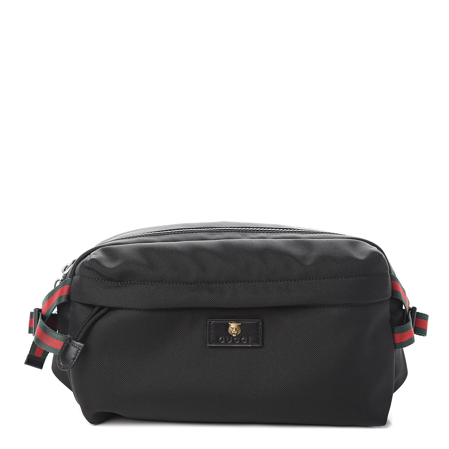 Gucci Techno Canvas Web Belt Bag Black 1 of 9