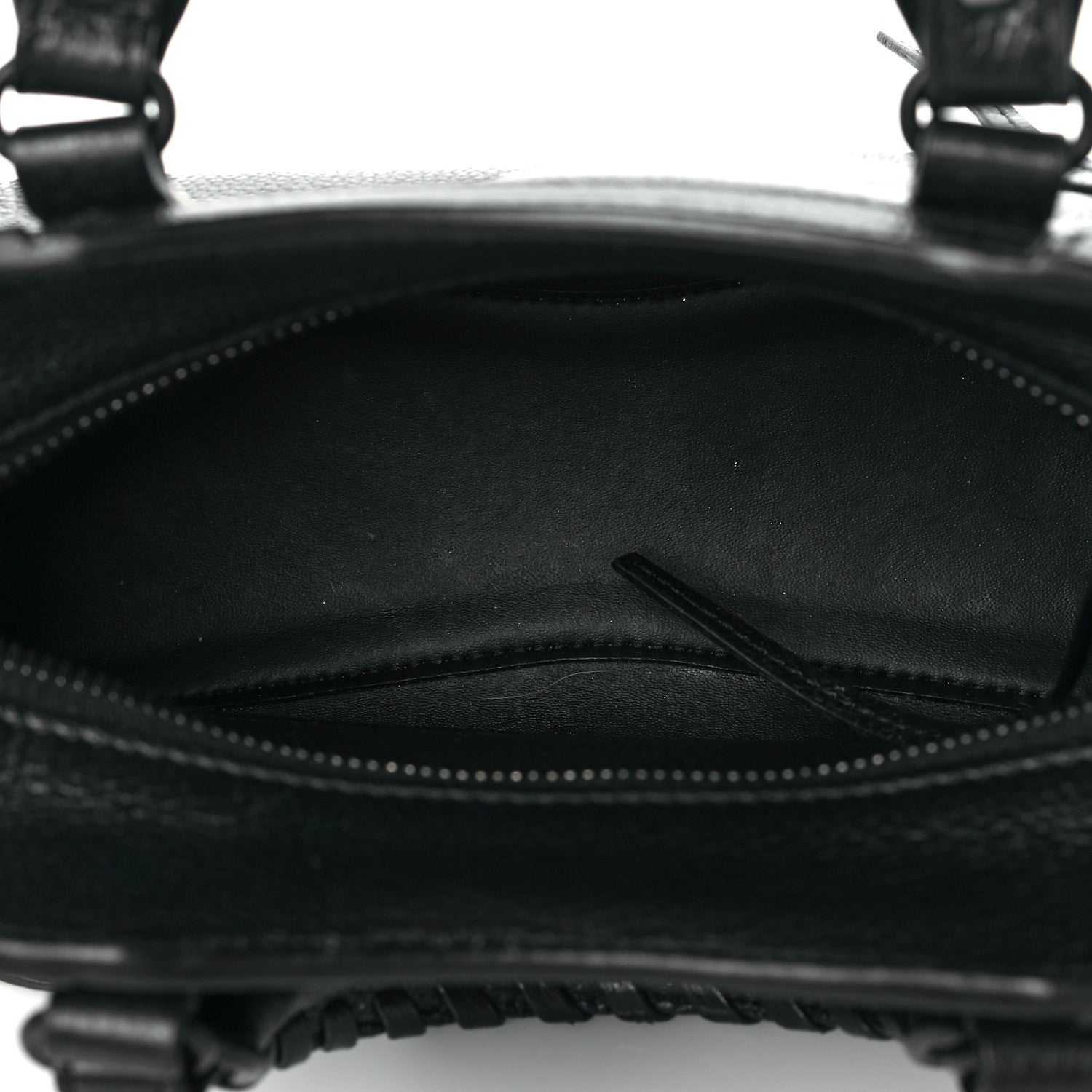 Balenciaga Grained Calfskin Neo Classic Black Hardware Mini City Black 5 of 10