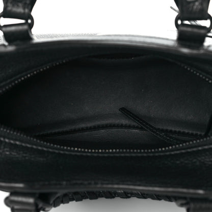 Balenciaga Grained Calfskin Neo Classic Black Hardware Mini City Black 5 of 10