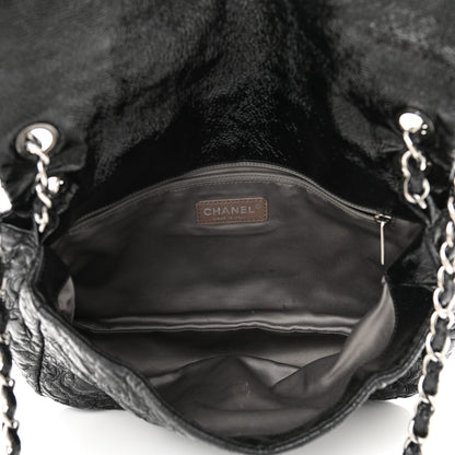 Chanel Vinyl Rock In Moscow Single Flap Black 5 of 10
