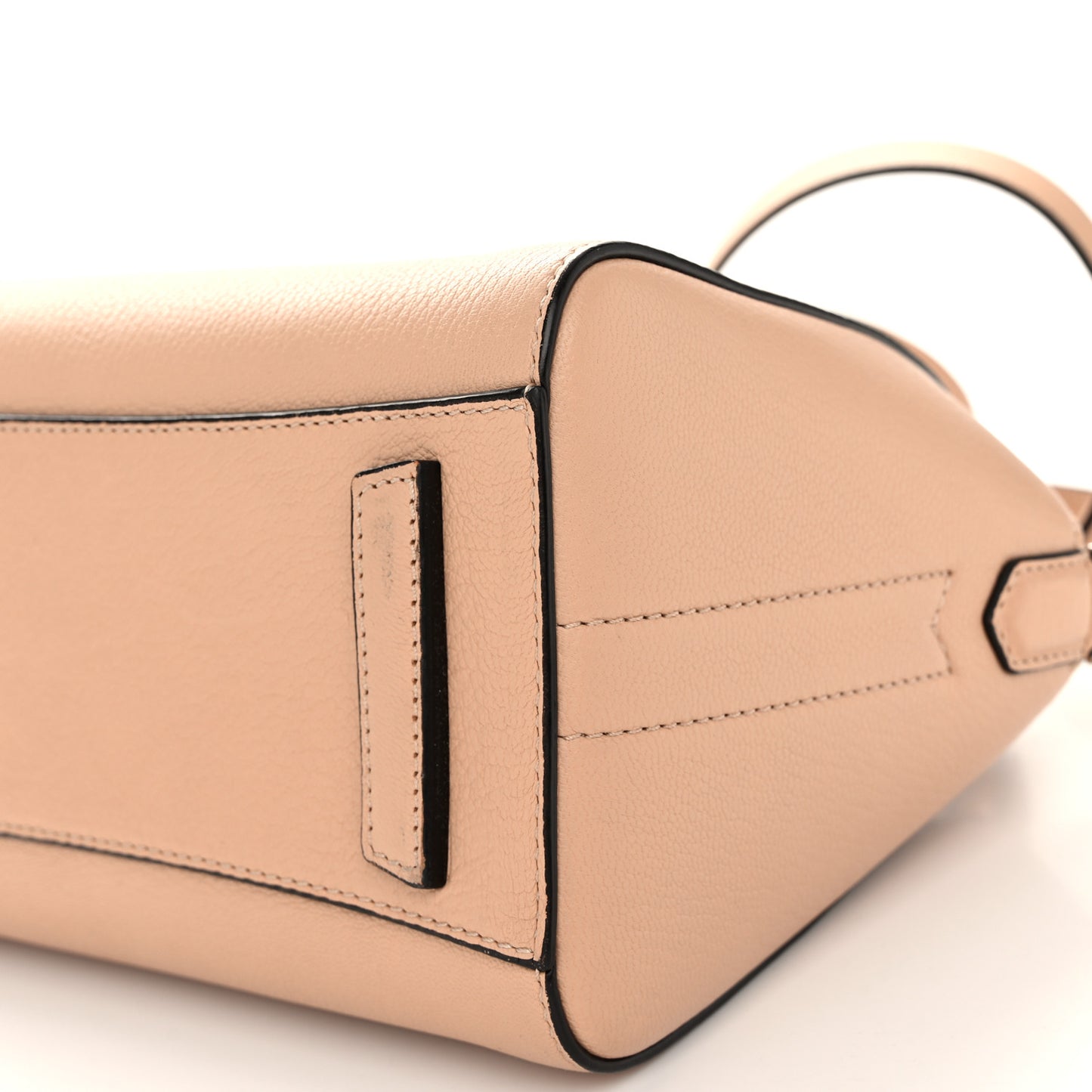 Sugar Goatskin Mini Antigona Powder