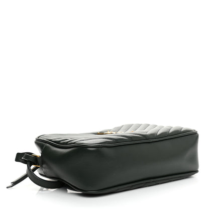 Saint Laurent Calfskin Matelasse Monogram Lou Camera Bag Sea Turquoise 4 of 13