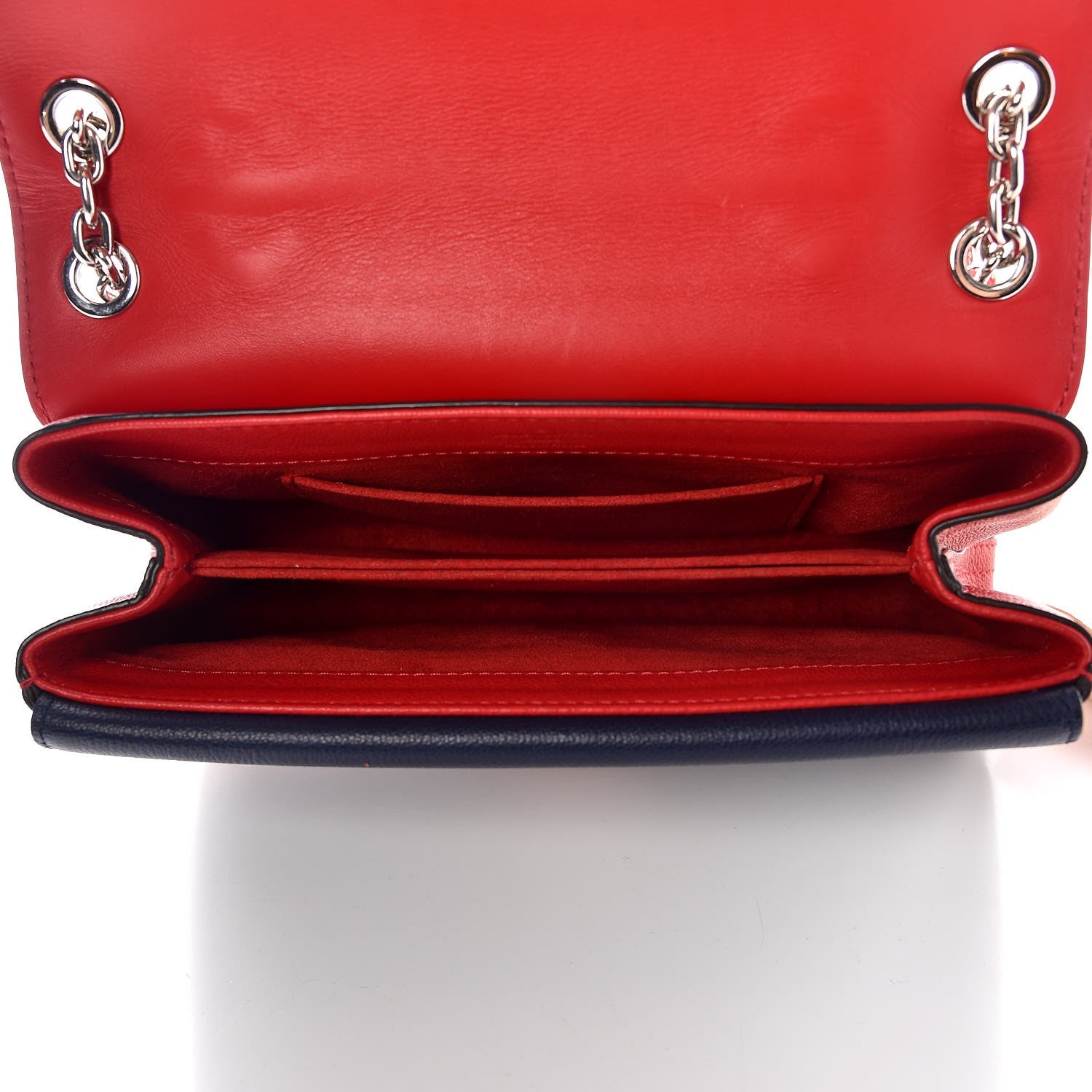 Louis Vuitton Monogram Cuir Plume Ecume Very Chain Bag Rouge Rubis 5 of 10