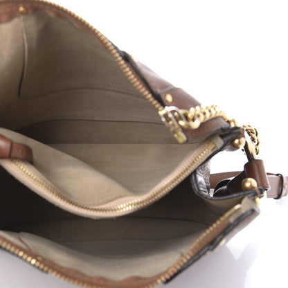 Chloe Calfskin Small Hayley Hobo Tan 5 of 9
