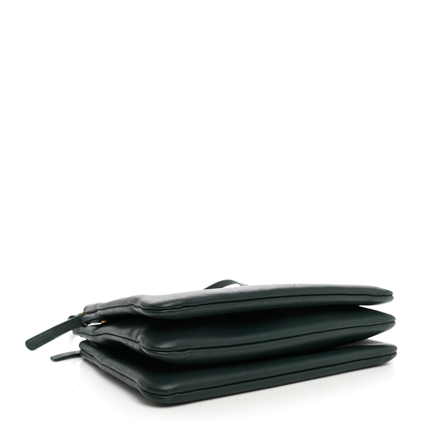 Lambskin Small Trio Crossbody Bag Amazone